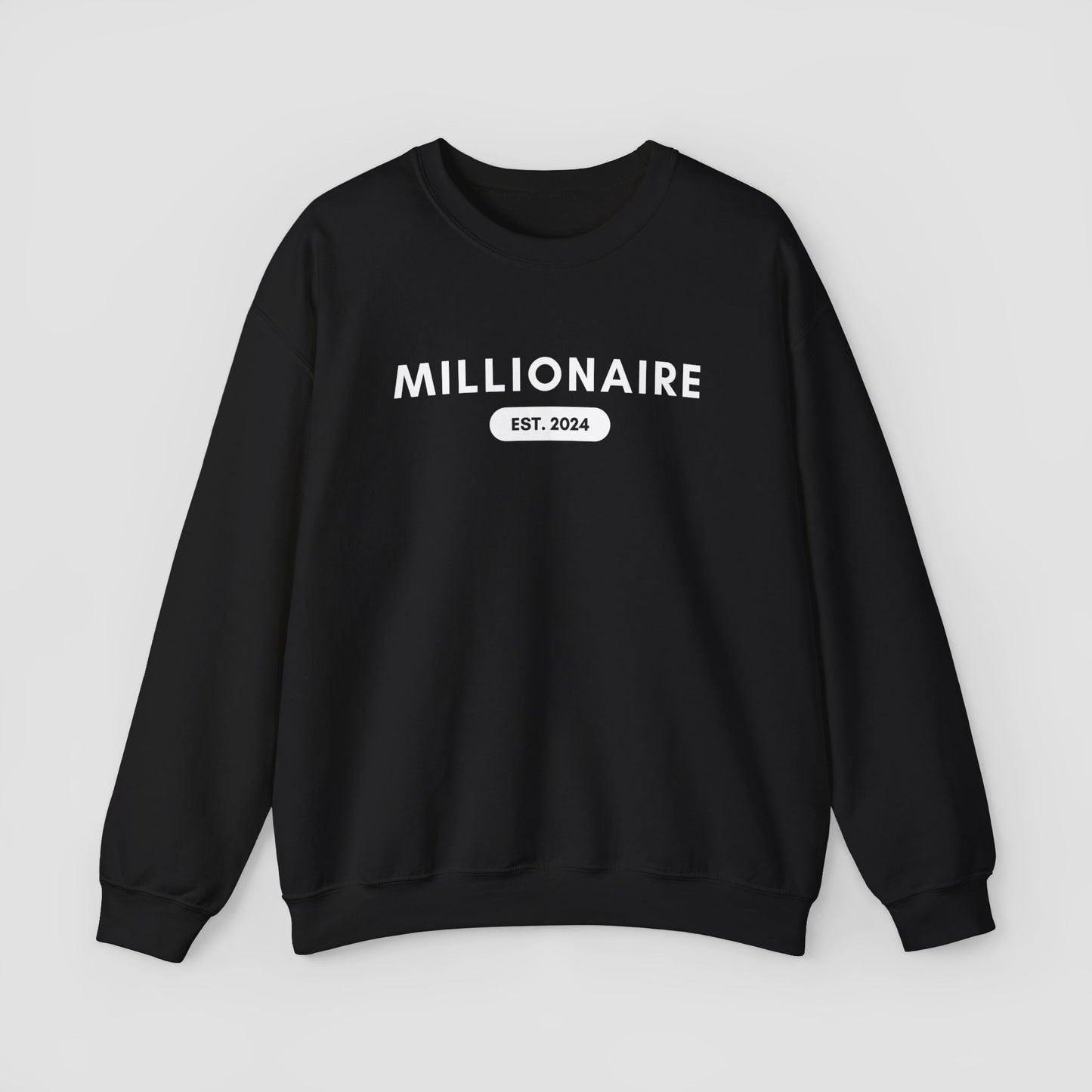 Millionaire Est. Date Heavy Blend™ Crewneck Sweatshirt