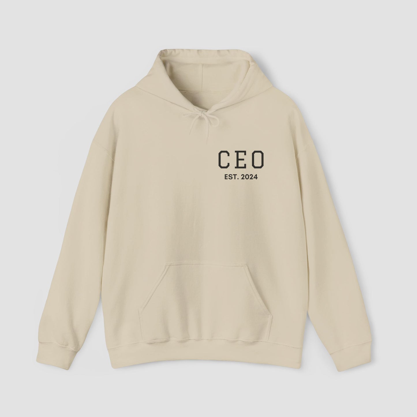 Custom CEO Est Date Unisex Hoodie