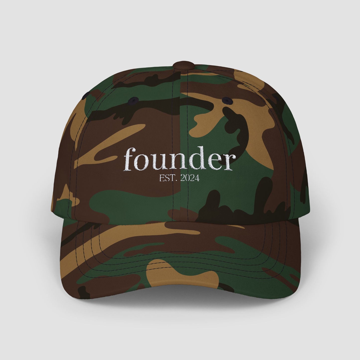 Personalized Founder Est Date Embroidered Hat