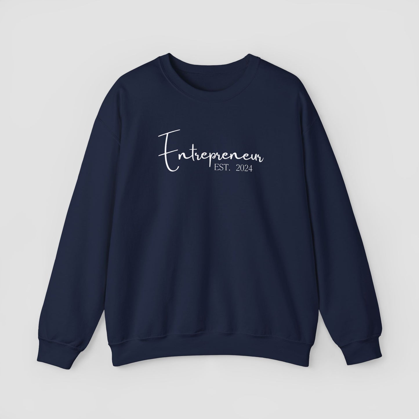 Entrepreneur Est. Date Heavy Blend™ Crewneck Sweatshirt