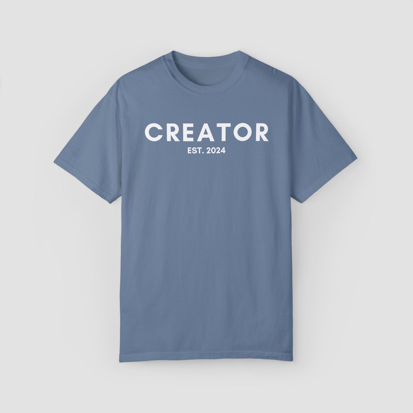 Custom Creator Est Date Comfort Colors Tee