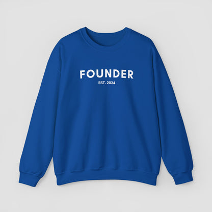 Founder Est. Date Heavy Blend™ Crewneck Sweatshirt