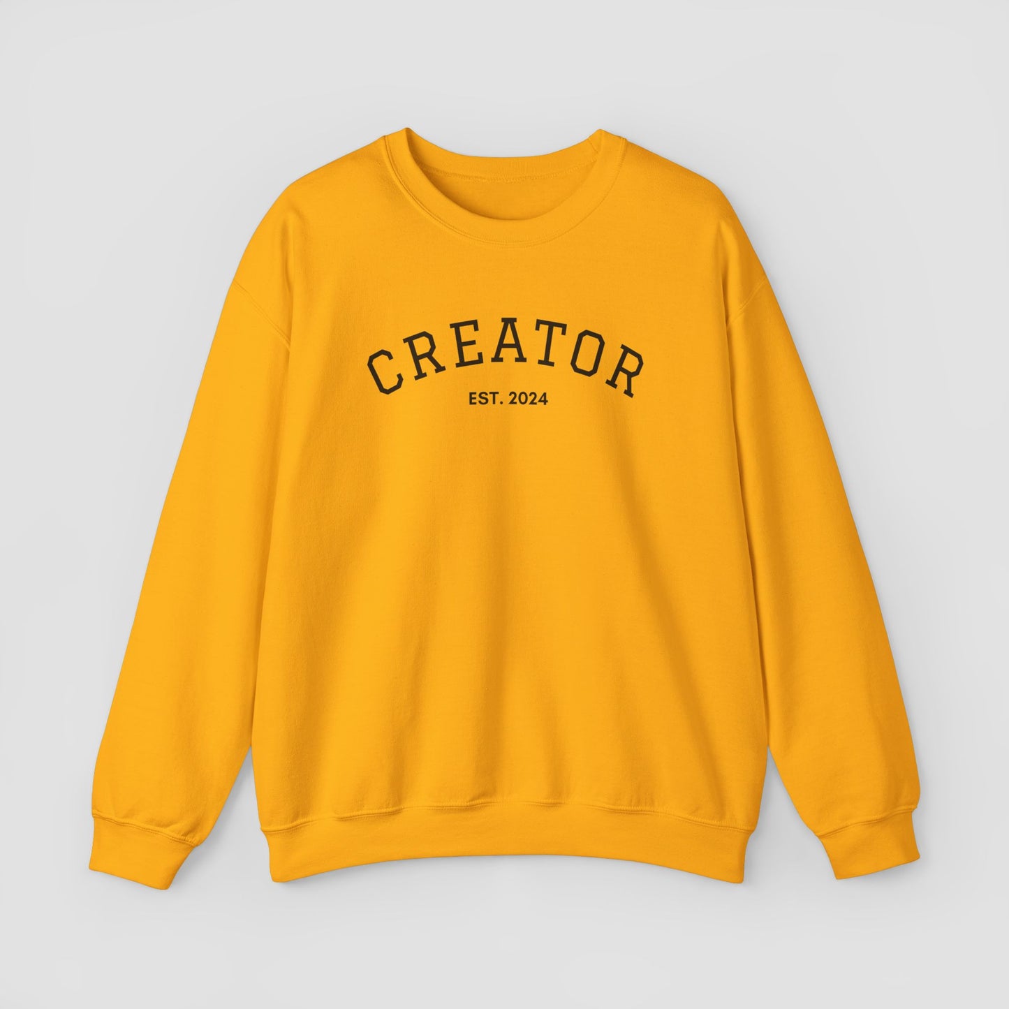 Creator Est. Date Heavy Blend™ Crewneck Sweatshirt