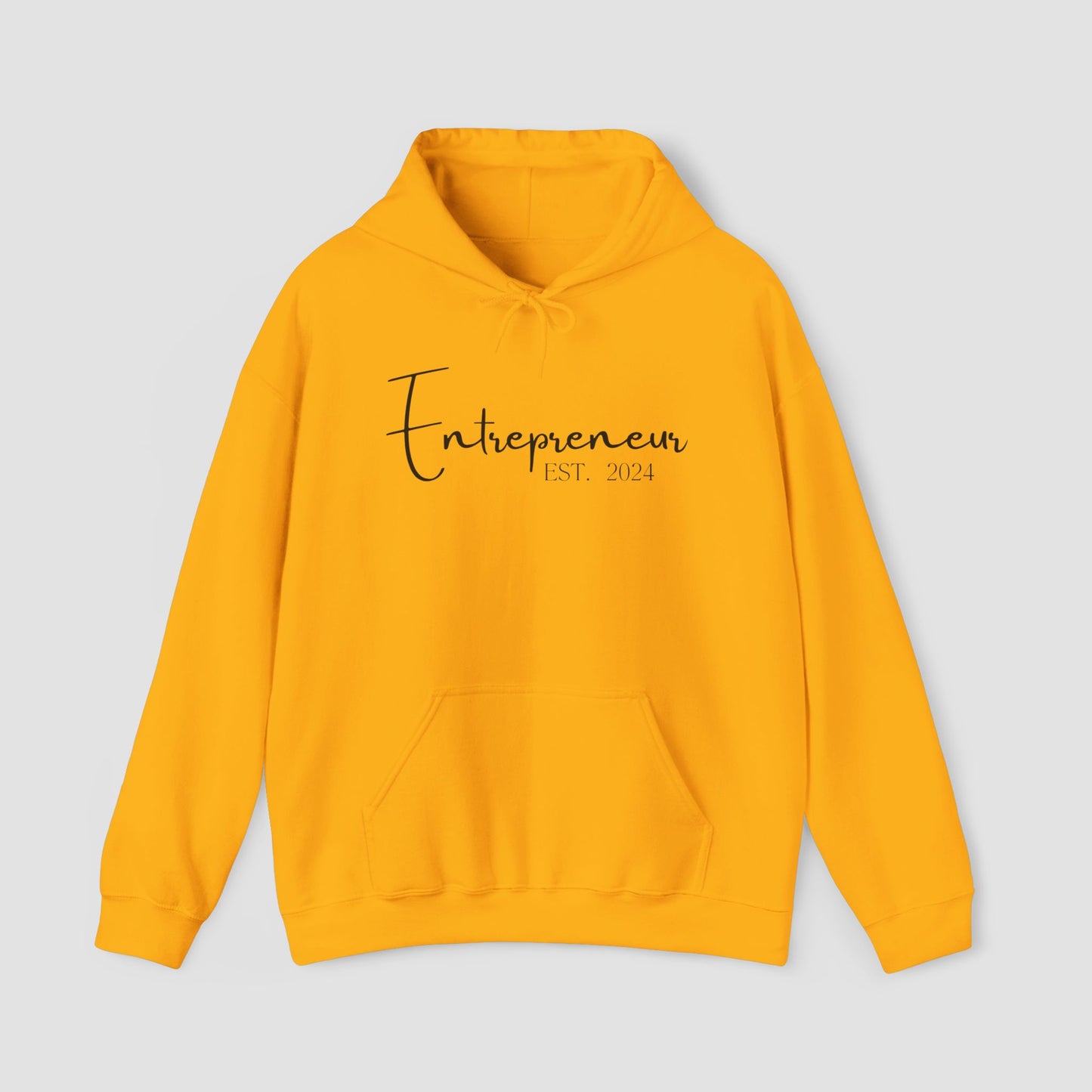 Custom Entrepreneur Est. Date Hoodie