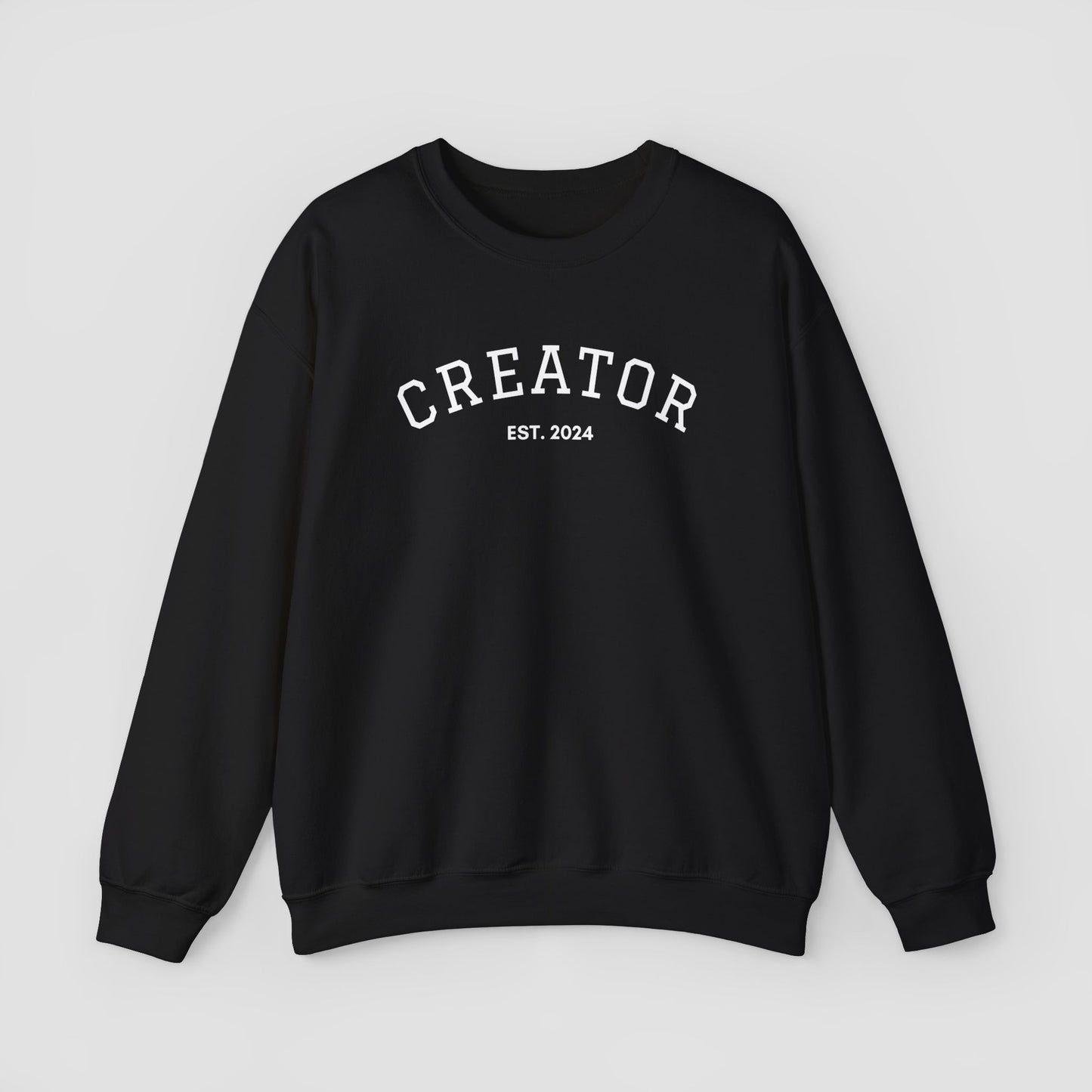 Creator Est. Date Heavy Blend™ Crewneck Sweatshirt