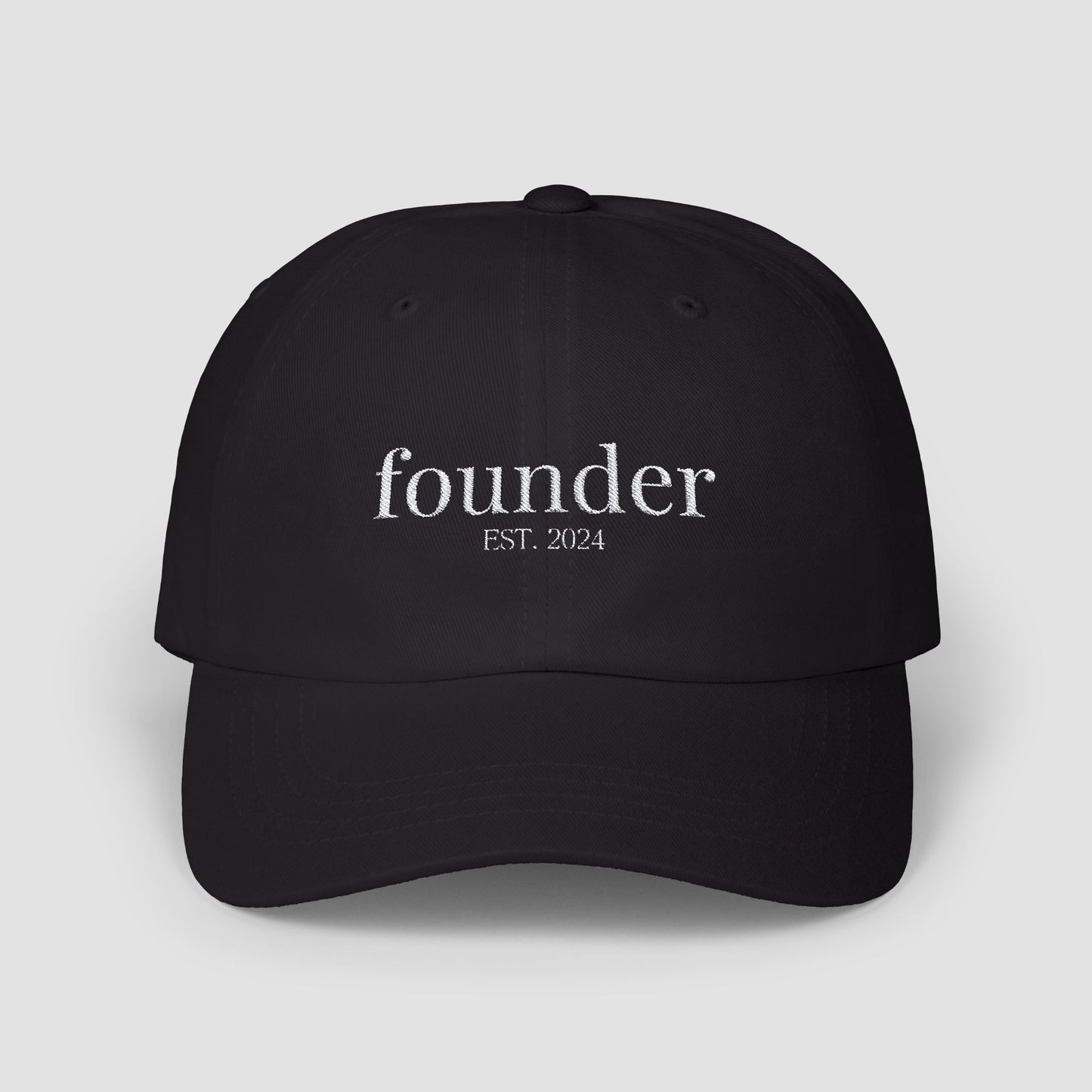 Personalized Founder Est Date Embroidered Hat