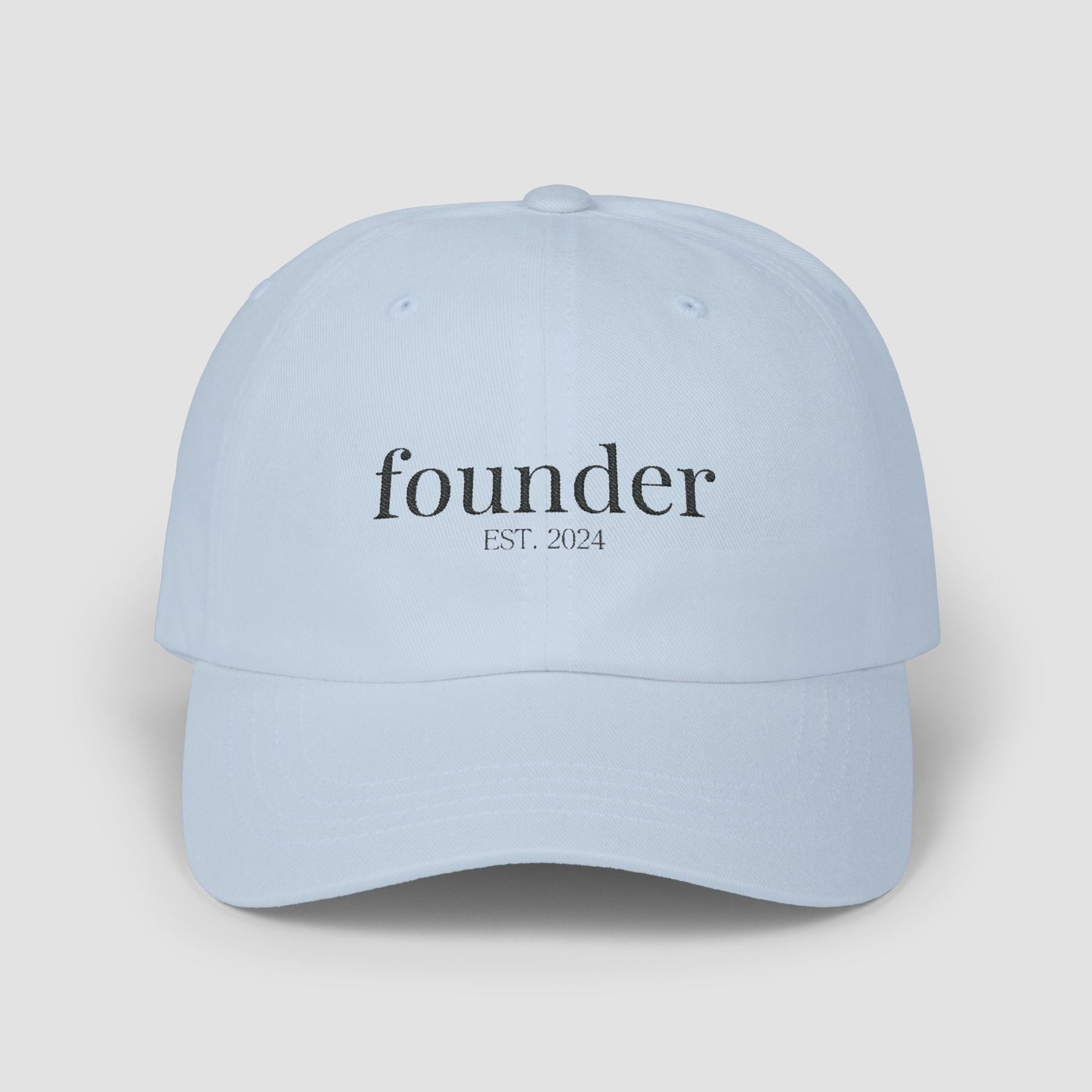 Personalized Founder Est Date Embroidered Hat