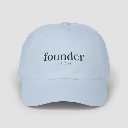 Personalized Founder Est Date Embroidered Hat