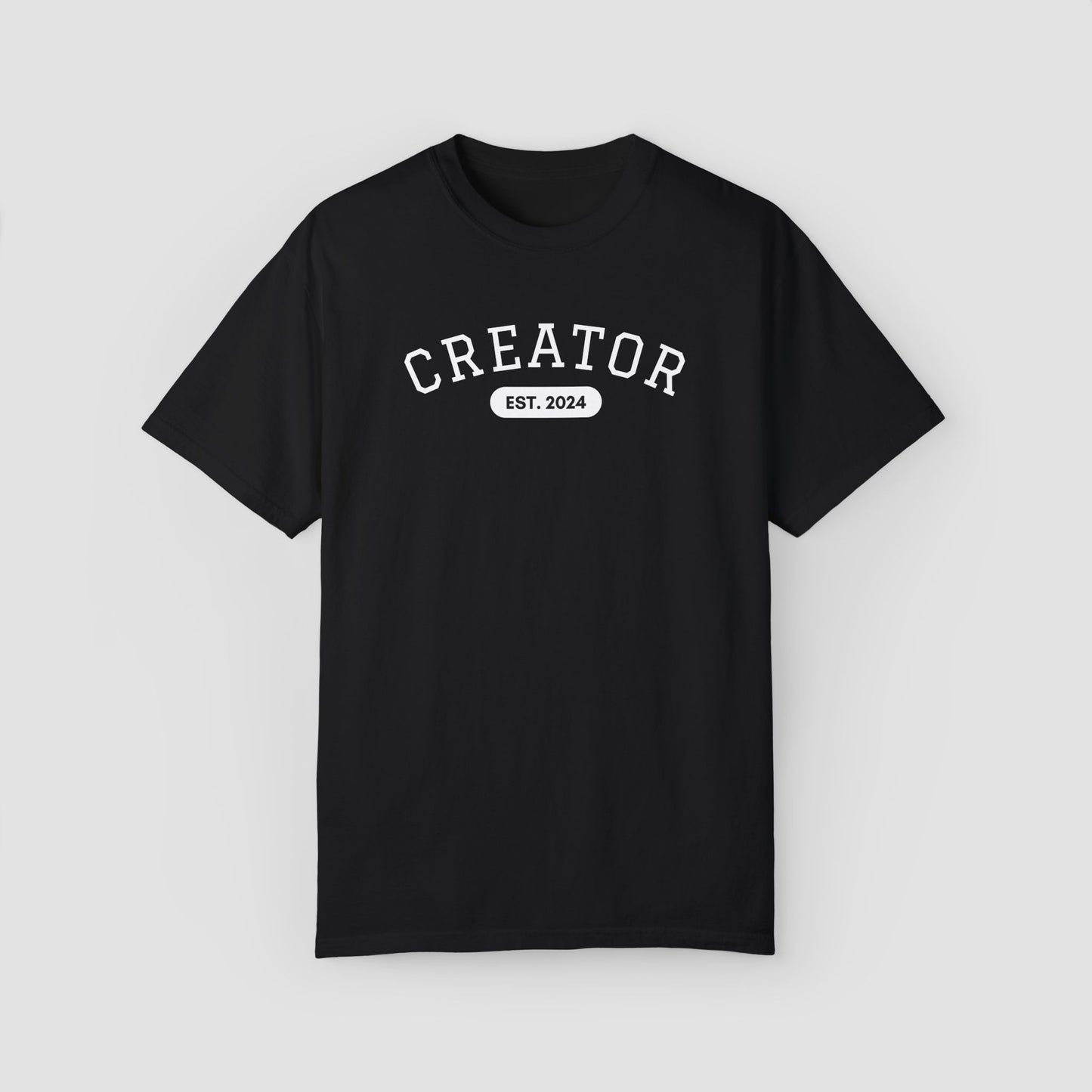 Custom Creator Est Date Comfort Colors Tee