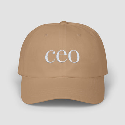 CEO Embroidered Hat