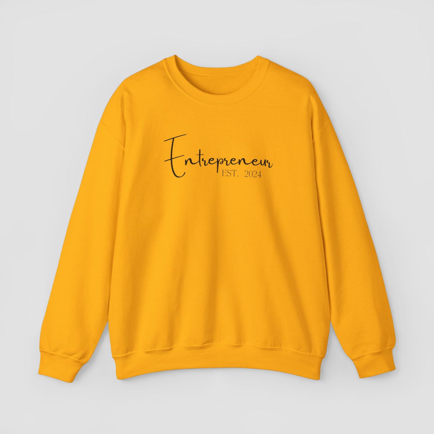 Entrepreneur Est. Date Heavy Blend™ Crewneck Sweatshirt