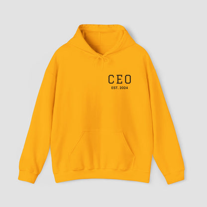 Custom CEO Est Date Unisex Hoodie