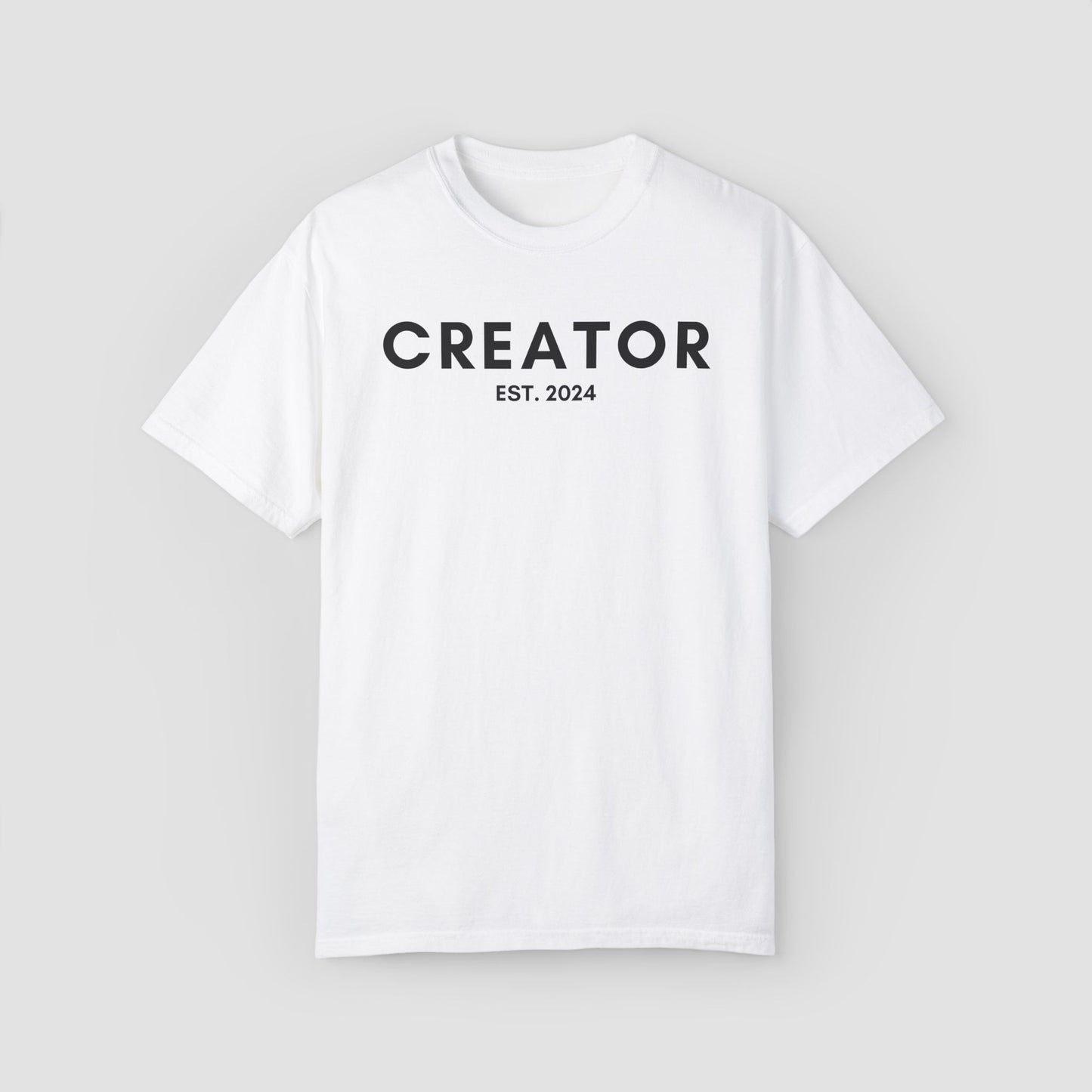 Custom Creator Est Date Comfort Colors Tee