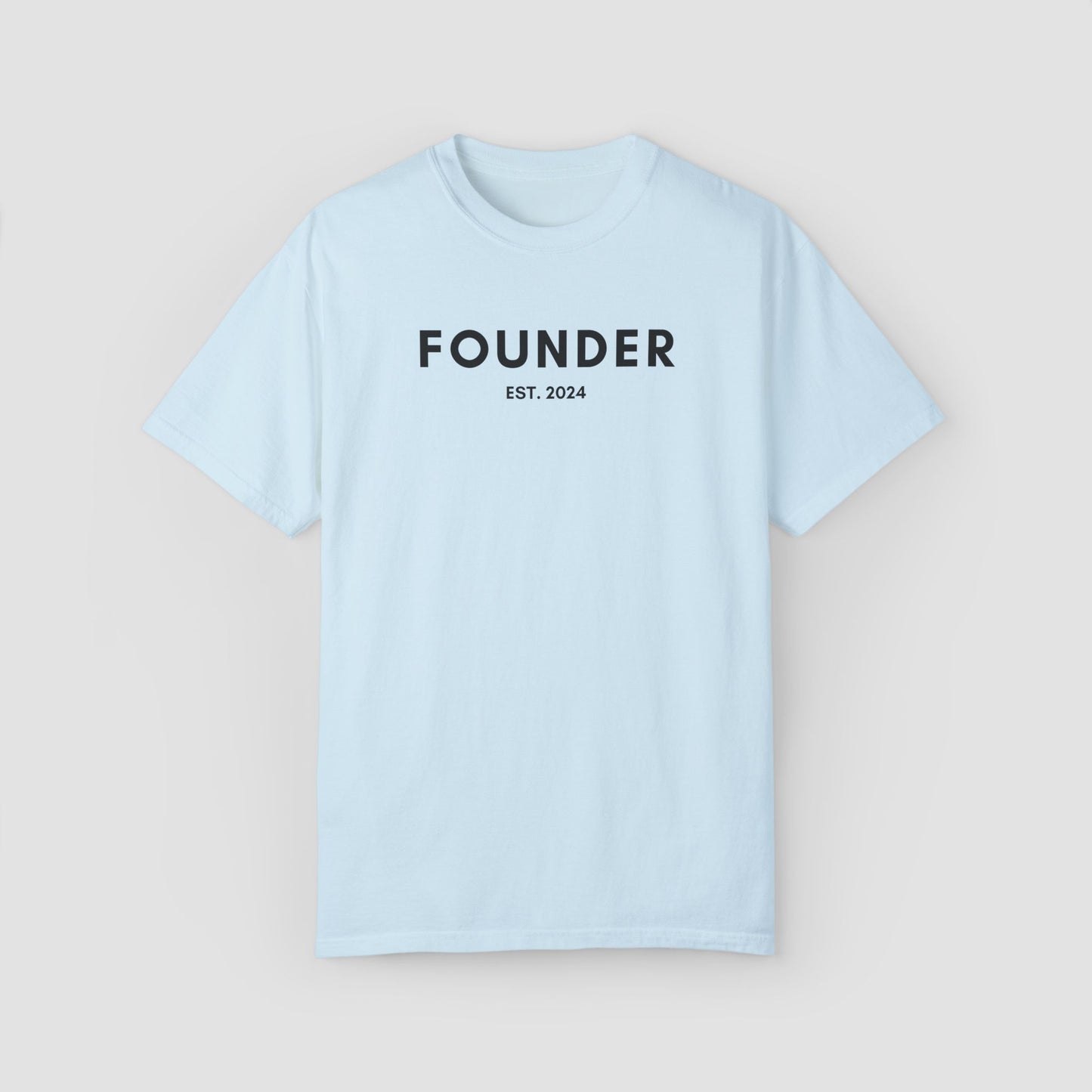 Custom Founder Est Date Comfort Colors Tee