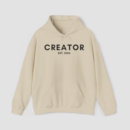 Custom Creator Est Date Unisex Hoodie