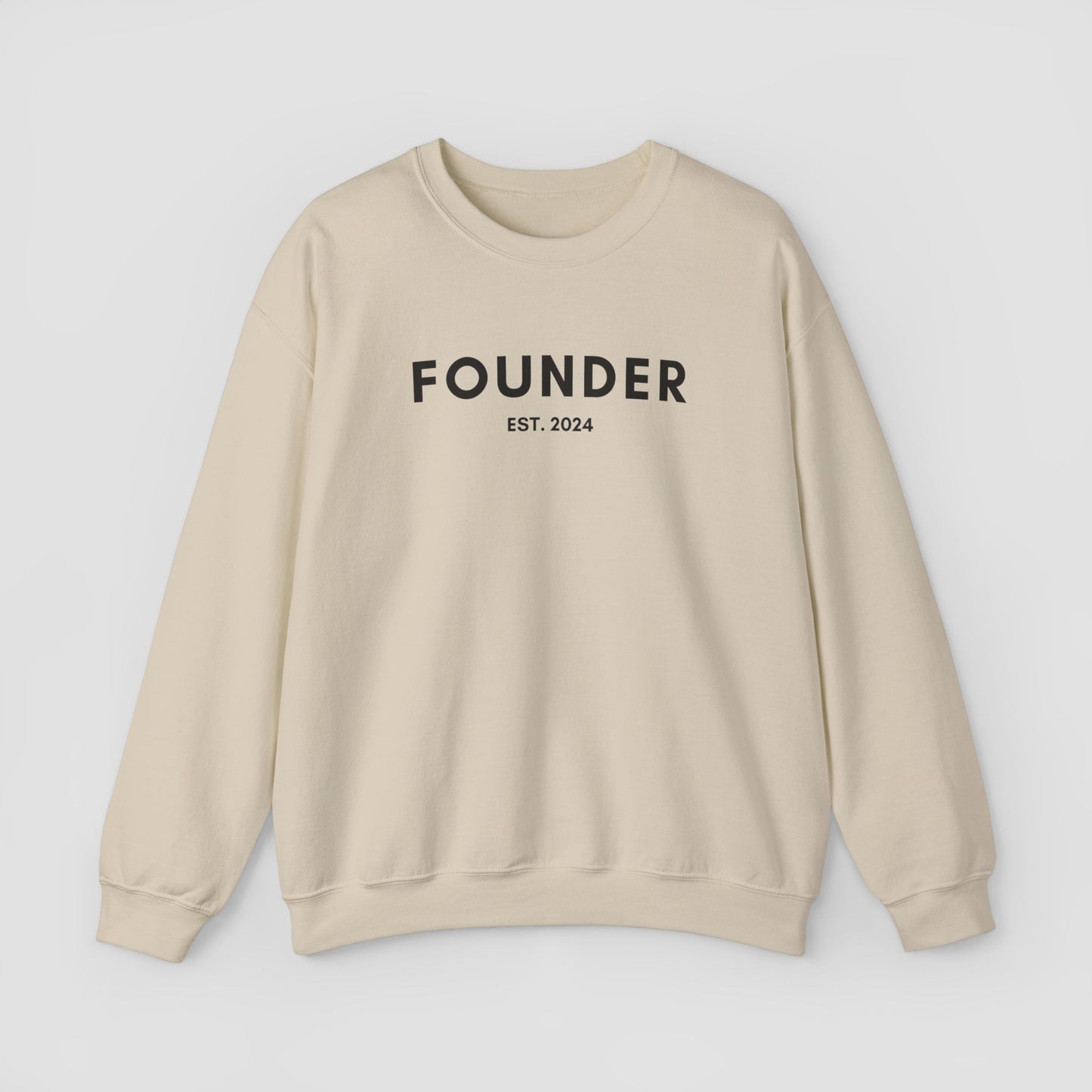 Founder Est. Date Heavy Blend™ Crewneck Sweatshirt