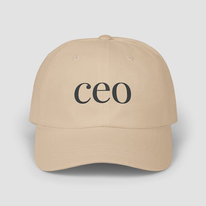 CEO Embroidered Hat