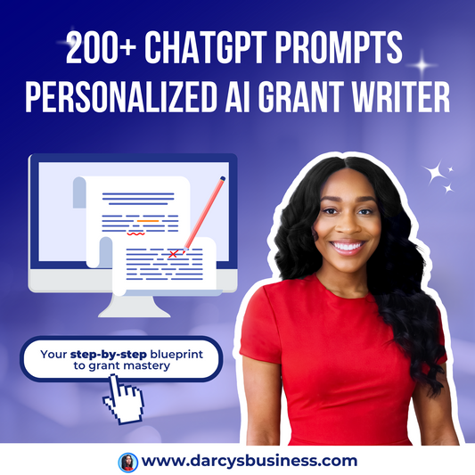Personalized AI Grant Writer: 200+ ChatGPT Grant Writing Prompts