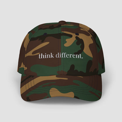 Think Different Embroidered Hat