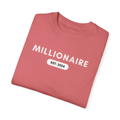 Millionaire Est Date Comfort Colors Tee