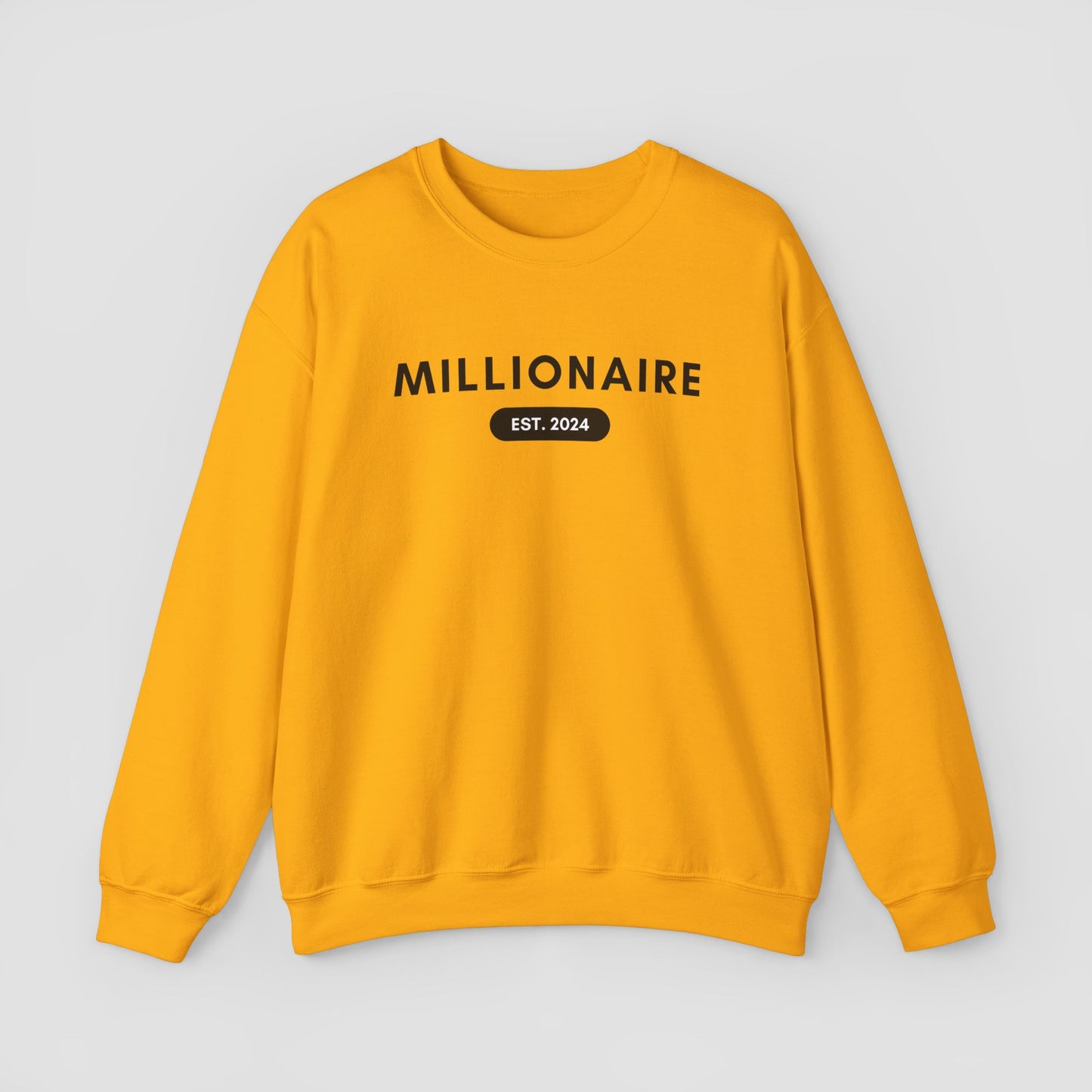 Millionaire Est. Date Heavy Blend™ Crewneck Sweatshirt