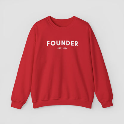 Founder Est. Date Heavy Blend™ Crewneck Sweatshirt