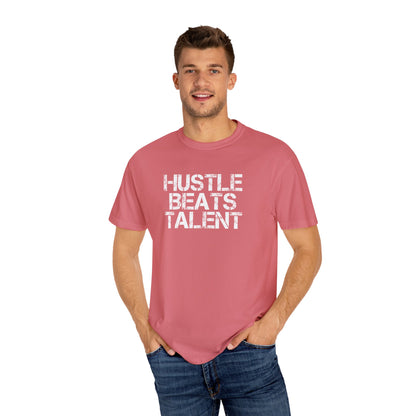 Hustle Beats Talent Comfort Colors Tee