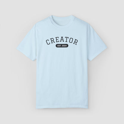 Custom Creator Est Date Comfort Colors Tee