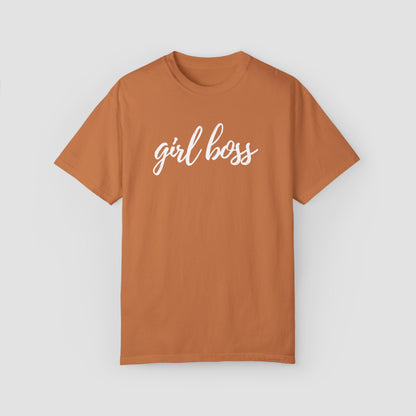 Girl Boss Comfort Colors Tee