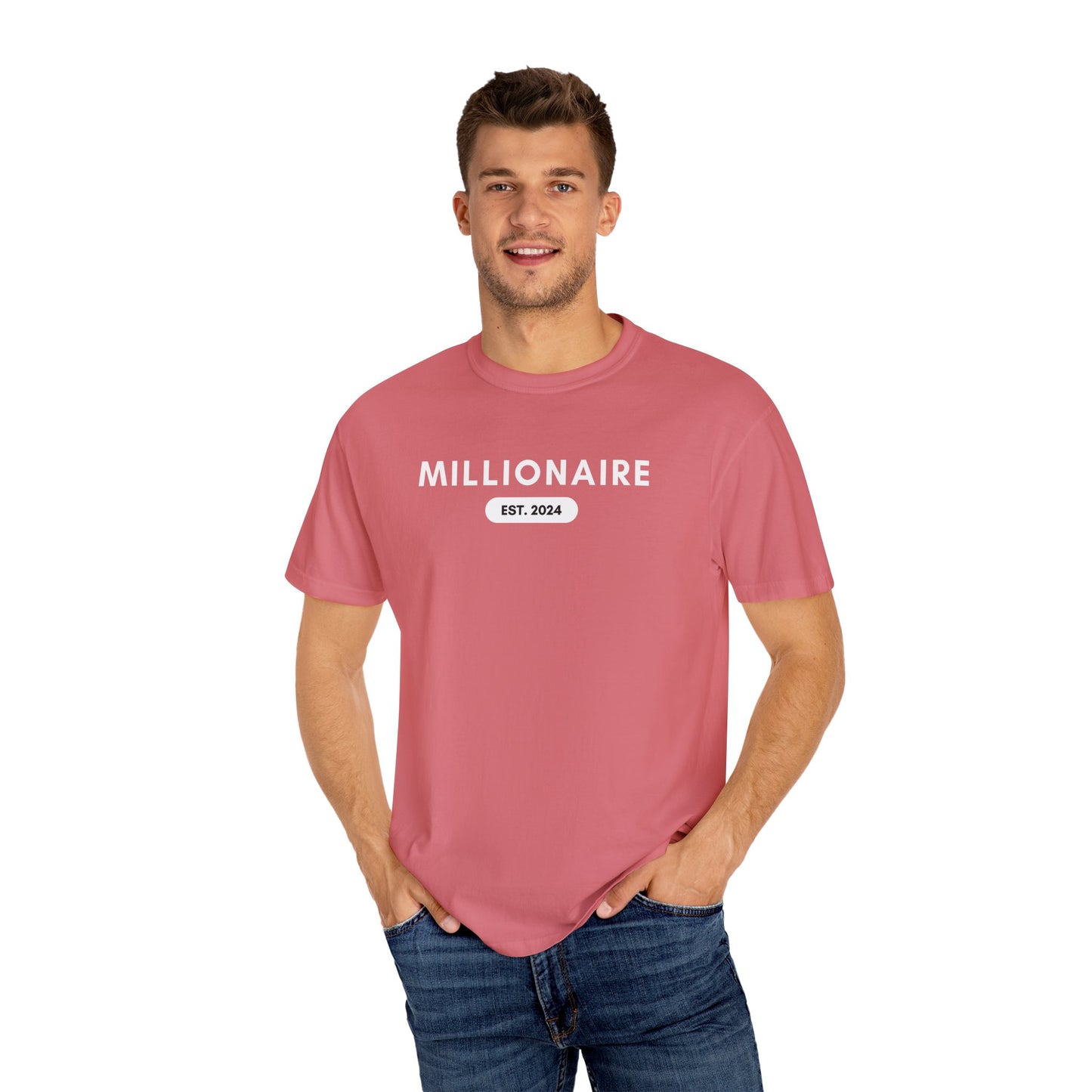 Millionaire Est Date Comfort Colors Tee