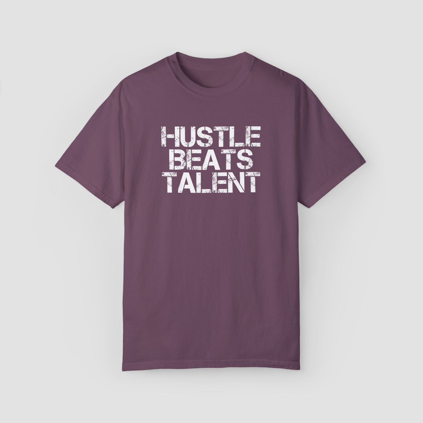 Hustle Beats Talent Comfort Colors Tee