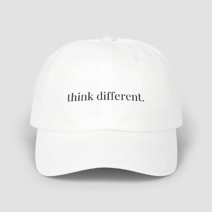 Think Different Embroidered Hat