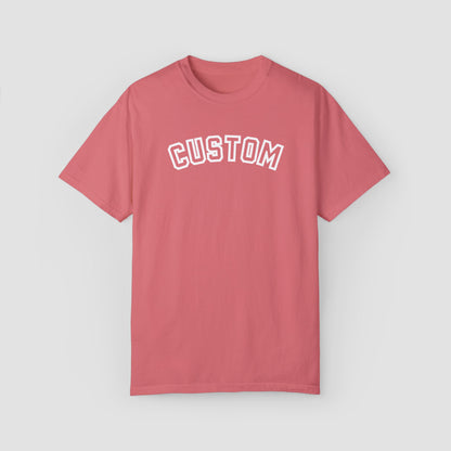 Custom Outline Comfort Colors Tee