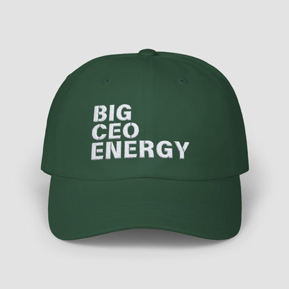 Big CEO Energy Embroidered Hat