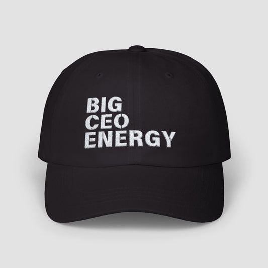 Big CEO Energy Embroidered Hat