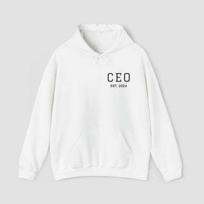 Custom CEO Est Date Unisex Hoodie