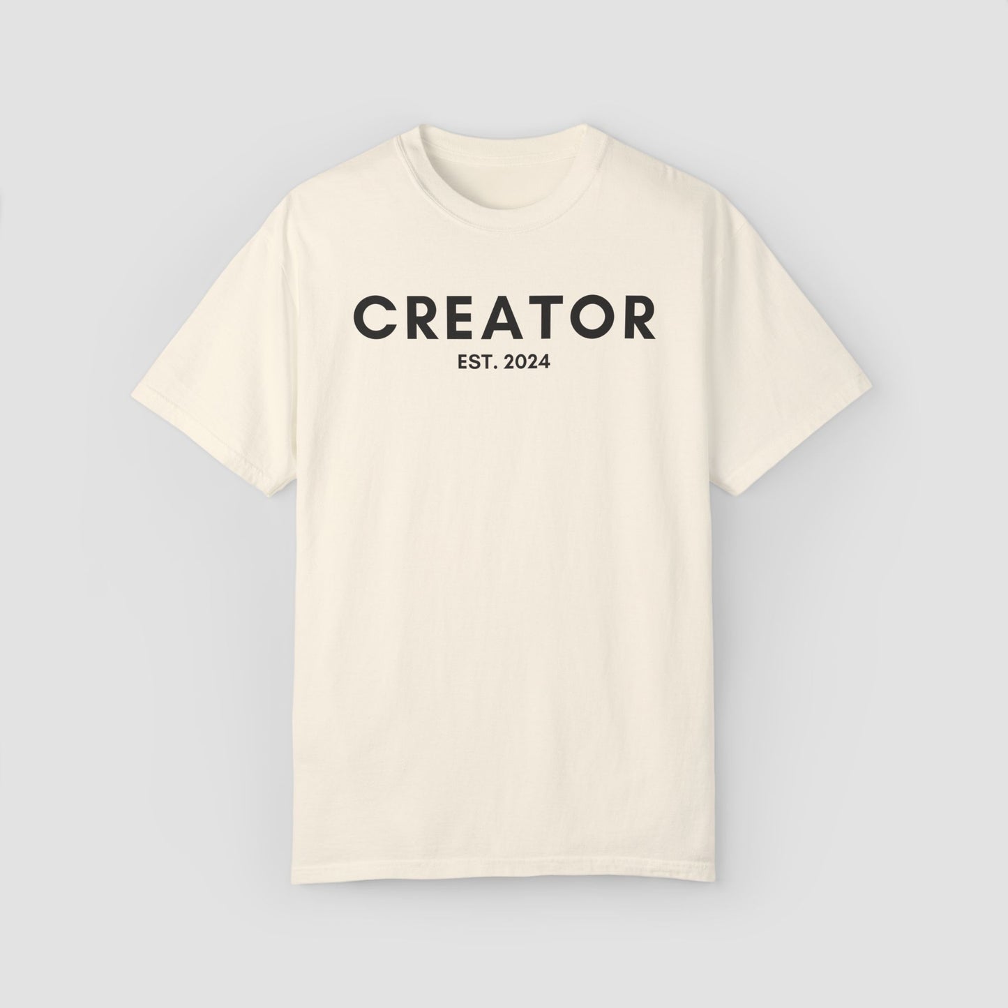 Custom Creator Est Date Comfort Colors Tee