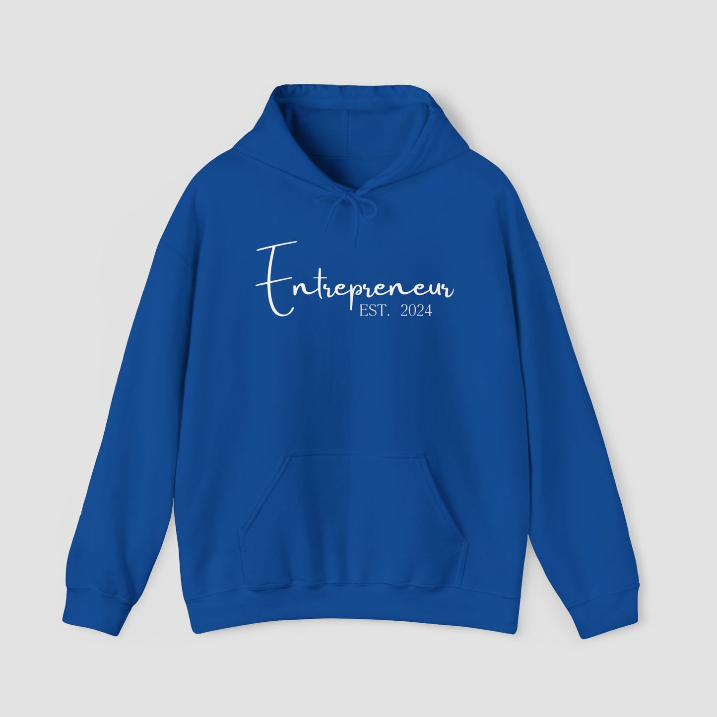 Custom Entrepreneur Est. Date Hoodie