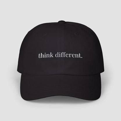 Think Different Embroidered Hat