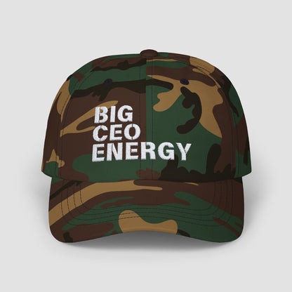 Big CEO Energy Embroidered Hat