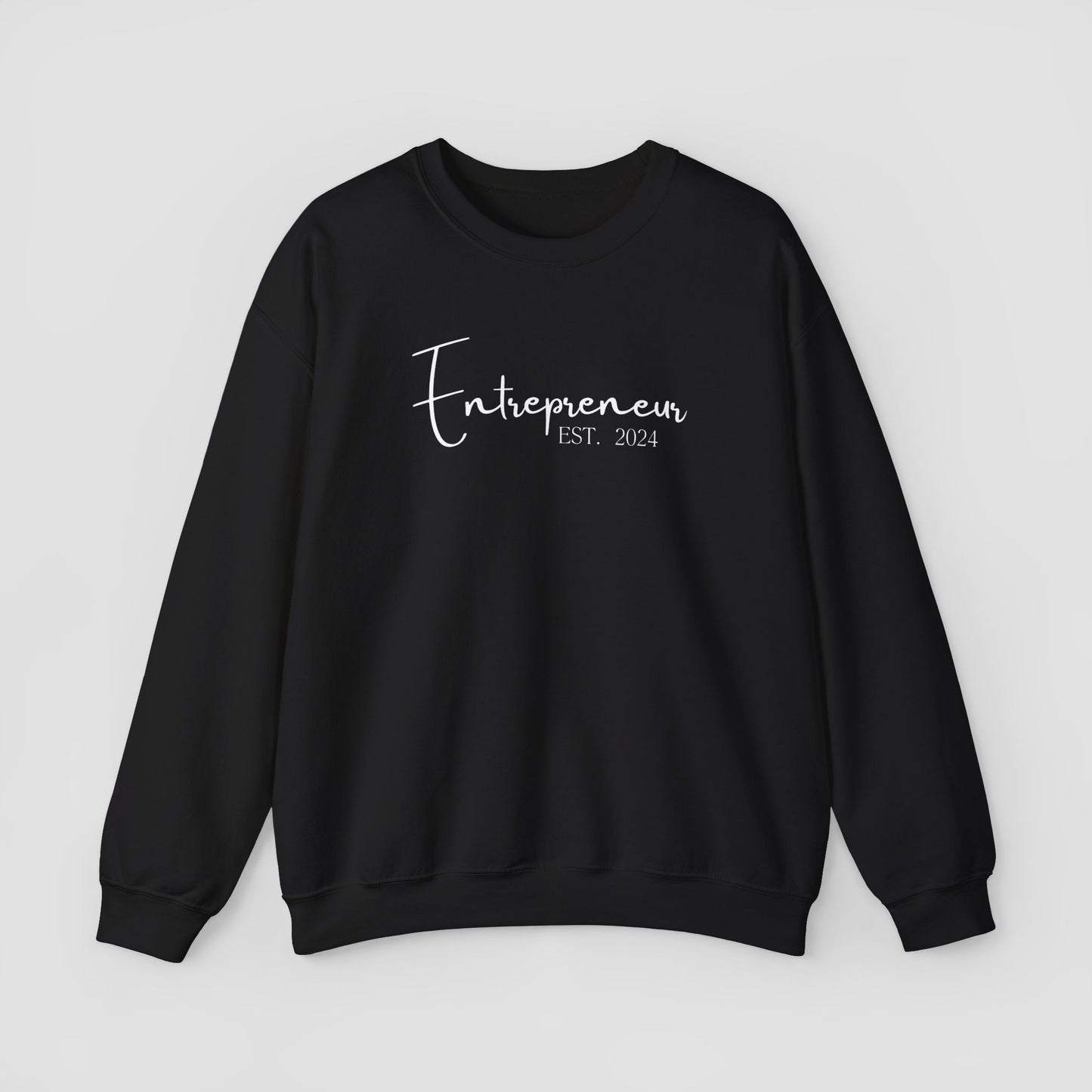 Entrepreneur Est. Date Heavy Blend™ Crewneck Sweatshirt