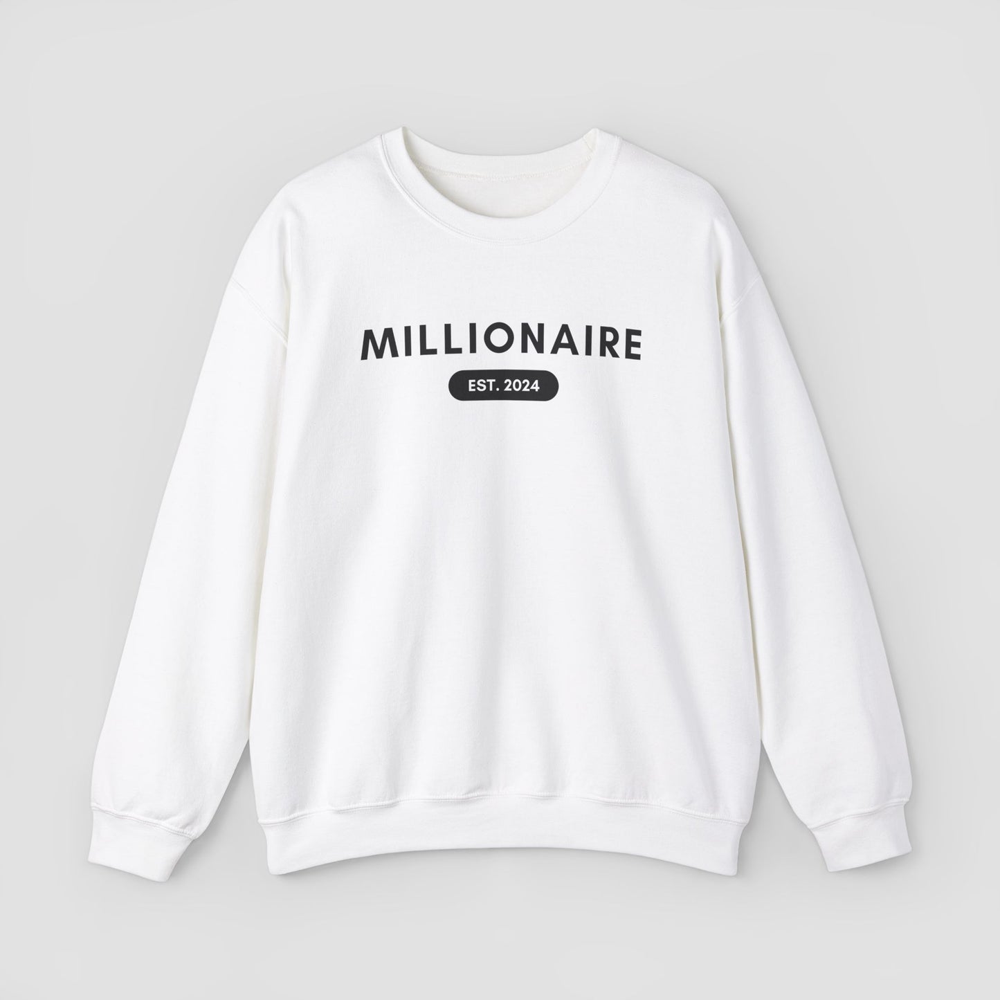 Millionaire Est. Date Heavy Blend™ Crewneck Sweatshirt