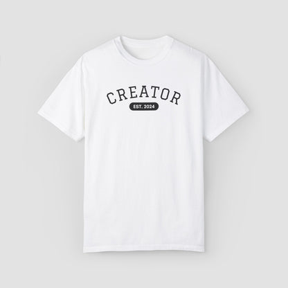 Custom Creator Est Date Comfort Colors Tee