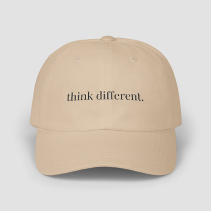 Think Different Embroidered Hat