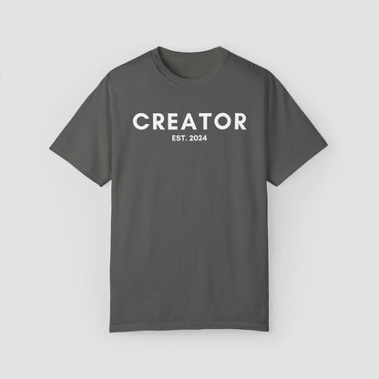 Custom Creator Est Date Comfort Colors Tee