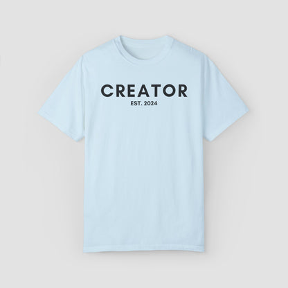 Custom Creator Est Date Comfort Colors Tee