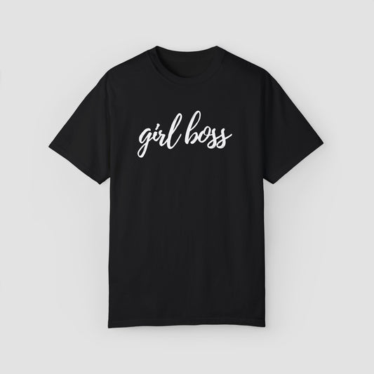 Girl Boss Comfort Colors Tee