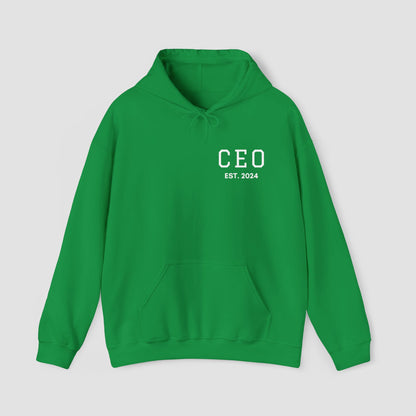 Custom CEO Est Date Unisex Hoodie