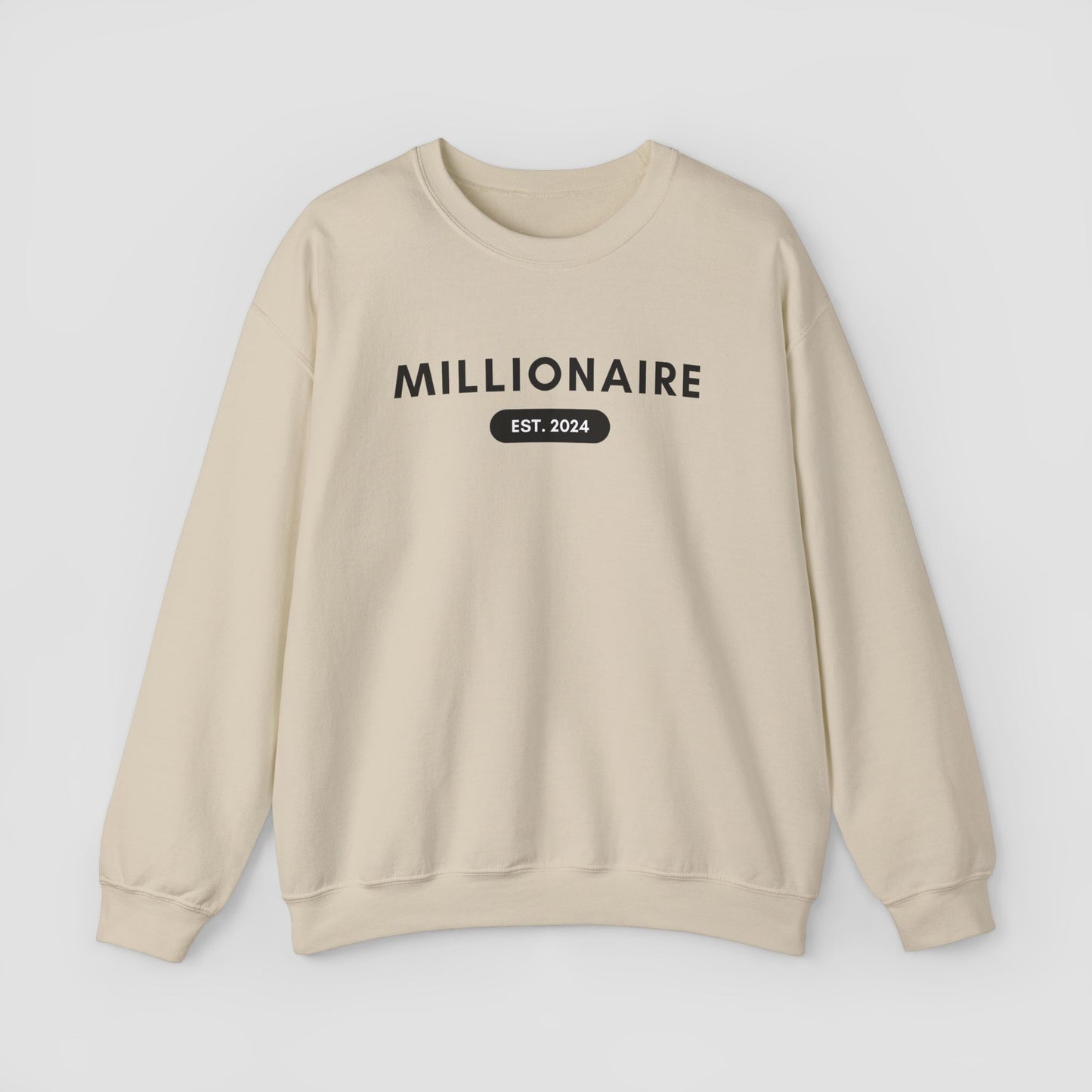 Millionaire Est. Date Heavy Blend™ Crewneck Sweatshirt