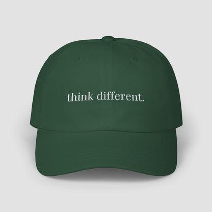 Think Different Embroidered Hat